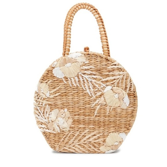 Aranaz Handbags - Aranaz Rosario Straw Tote Bag